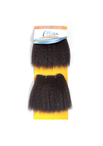  Synthetic Hair Extensions 2pcs/lot Kanekalon Fiber Weaving for Black Women 100g 8inch Kinky Straight Weave SP1B/33#