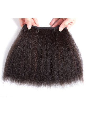  Synthetic Hair Extensions 2pcs/lot Kanekalon Fiber Weaving for Black Women 100g 8inch Kinky Straight Weave SP1B/33#