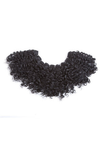  Synthetic Hair Weave for Black Women 100% Kanekalon Firber 1B Color 6pcs/lot Machine Double Weft Bundles 100g