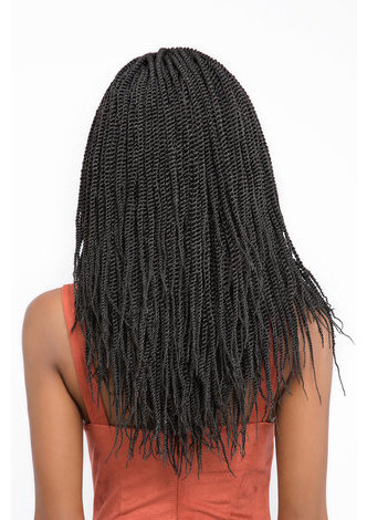 1B # Faux Serrures Cheveux pour les Femmes Noires 56 racines / paquet Sister Lock Basse Température Synthétique Crochet Tresses Extensions de Cheveux