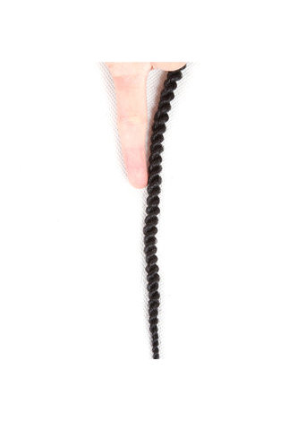 1B# Faux Locks Hair for Black Women 56roots/pack Sister Lock Low Temperature Synthetic Crochet Braids Hair Extensions