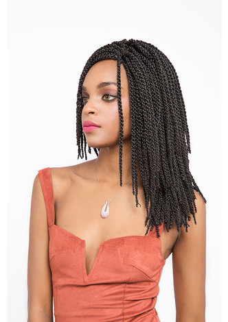 HairYouGo 4D Braids Hair 18roots/pack Kanekalon Low Temperature 85g Synthetic Curly Crochet Hair Extensions for Braids