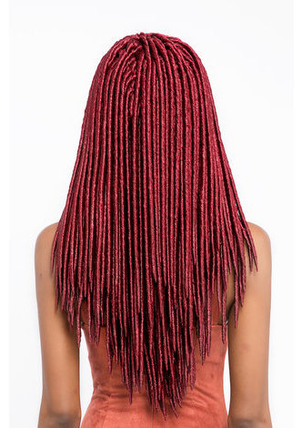 HairYouGo Faux Locks 24roots/pack 19 inch KaLow Temperature Fiber 110g/Pc Synthetic Crochet Curly Braids Hair Bundles nekalon 