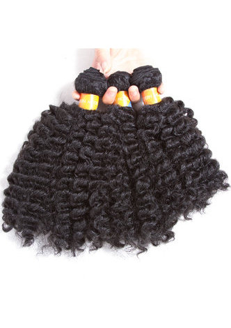 HairYouGo Jazz Wave Synthetic Wavy Hair Weft 6pcs/lot 200g Double Weft Weaving for Black Women 1B Color 5.5inch 7inch 9inch