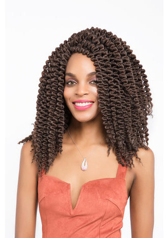 HairYouGo Mambo Twist Hair 5roots/pack 120g Kanekalon Low Temperature  Synthetic Hair Extensions for Black Women 5 colors