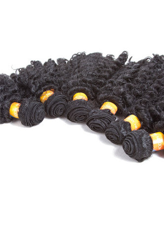 HairYouGo Short Wavy Synthetic Hair Weave 8inch Jazz Wave 6pc/lot Kanekalon Hair Extensions Bundle Deals 4 Color for Black Women