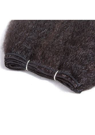 HairYouGo Synthetic Hair Extensions 2pcs/lot Kanekalon Fiber Weaving for Black Women 100g 8inch Kinky Straight Weave SP1B/33#