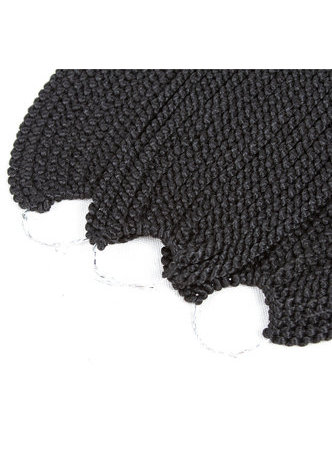 HairYouGo4D Braid Crochet Synthetic Hair Extensions 100% Kanekalon Fiber 1pc/lot Crochet Braids 18 strands/pack 1B#