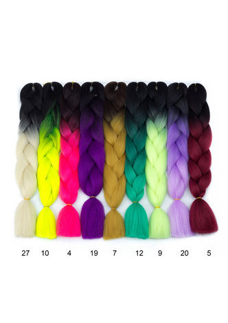   Jumbo Braid Hair 100g 24inch Crotchet High Temperature Fiber Synthetic Braids Hair  1pcs/lot
