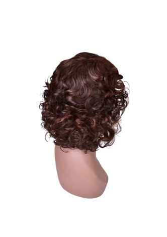  12inch High Temperature Fiber Short Curly Wig 1pc Women Wig on Sale