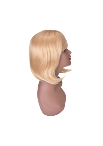  12inch High Temperature Fiber Synthetic Wigs for Women 1pc Short Straight Cosplay Wig Heat Resistant Blonde Hair
