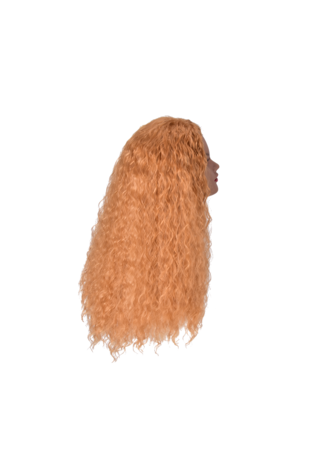26 pouces Haute Fibre Longue Synthétique Cosplay Parti Perruques 1 pc Curly Perruque Style 0033