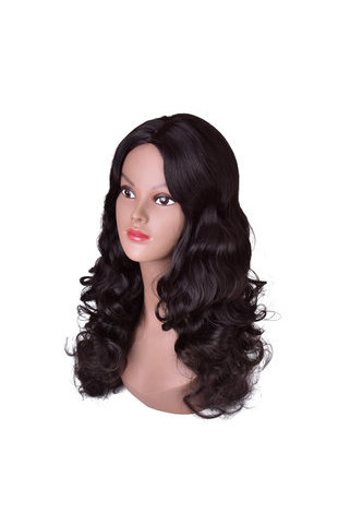 28 pouces # 2 Haute Température Fiber Wavy Cheveux Longs Perruque Parti Perruque sur Vente Halloween Résistant À La Chaleur perruques