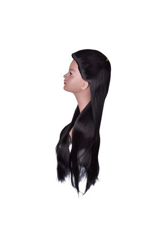  85cm/34  Long Straight Synthetic Hair Cosplay Wigs for Halloween Party 100% High Temperature Fiber Wig 1B#