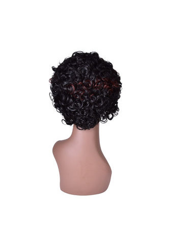  Short Curly Wigs for Black White Women Heat Resistant Synthetic Hair Wigs 10inch SW0115