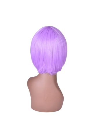 HairYouGo 6inch Short Straight Bob Wig 3 Pure Colors High Temperature Fiber Synthetic for Women Cosplay Party Wig