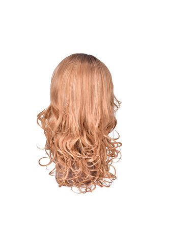 HairYouGo Synthetic Cosplay Wigs 48cm Brown Color Long Wavy Wig High Temperature Fiber Hair Wigs for Women SW0027