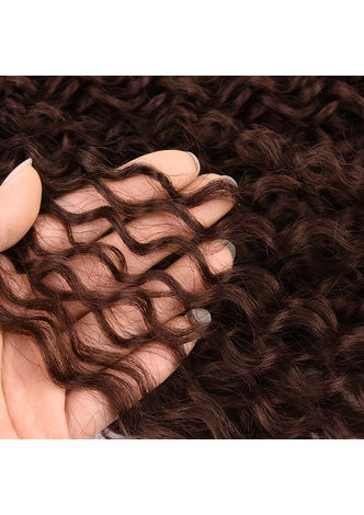  1# Long Curly Synthetic Hair Extension 120g 100% Kanekalon Fiber Hair Weave 1pc/lot Sew In Weave