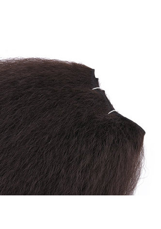  14inch Synthetic Hair Extension 1pc/lot Curly Hair Weaving 100% Kanekalon Fiber Hair Machine Double Weft Bundles
