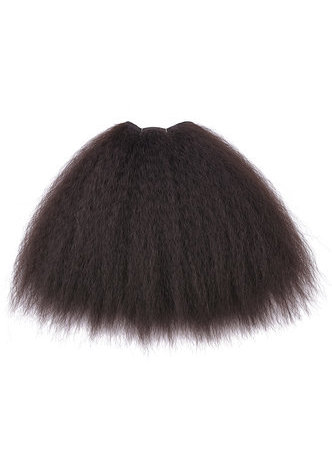  14inch Synthetic Hair Extension 1pc/lot Curly Hair Weaving 100% Kanekalon Fiber Hair Machine Double Weft Bundles