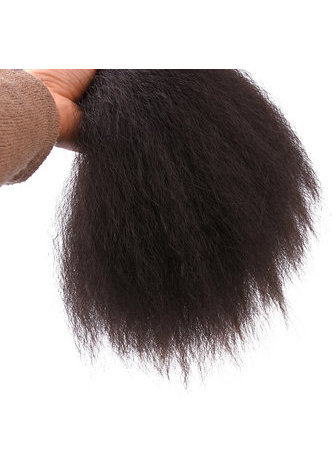  14inch Synthetic Hair Extension 1pc/lot Curly Hair Weaving 100% Kanekalon Fiber Hair Machine Double Weft Bundles