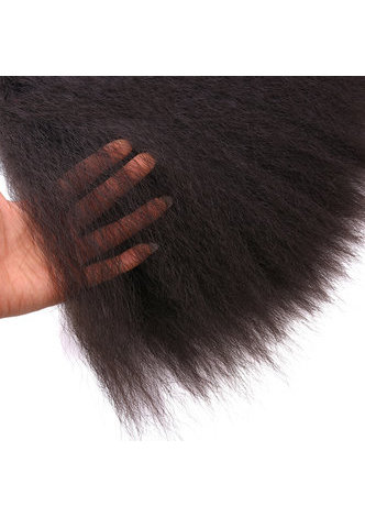  14inch Synthetic Hair Extension 1pc/lot Curly Hair Weaving 100% Kanekalon Fiber Hair Machine Double Weft Bundles