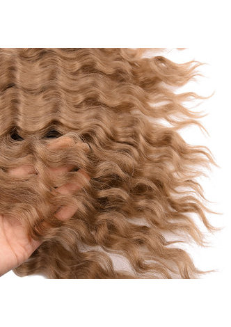  15inch Long Wavy Synthetic Hair Extensions on Sale 1pc Kanekalon Heat Resistant Fiber Hair Weaving FREEDOM PLUS A 120g