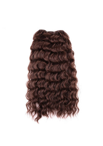  15inch Long Wavy Synthetic Hair Extensions on Sale 1pc Kanekalon Heat Resistant Fiber Hair Weaving FREEDOM PLUS A 120g