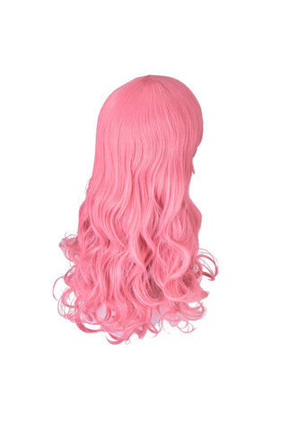  28nch Halloween Wig Synthetic Hair Long Wavy Cosplay Wigs Pink Blonde Women Party Wig 1021A