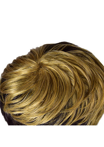  Short Straight Wig Black Blonde White Ombre Rose Net Synthetic Women Hair Piece Party Cosplay Wigs 1pc 5.9inch