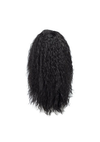  Medium Long Wigs Synthetic Hair 204g Curly Wigs For Black Women Kanekalon High Temperature Fiber