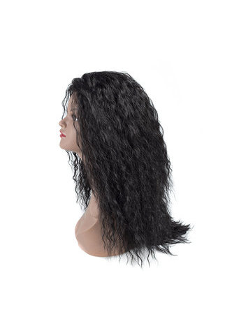 Medium Long Wigs Synthetic Hair 204g Curly Wigs For Black Women Kanekalon High Temperature Fiber
