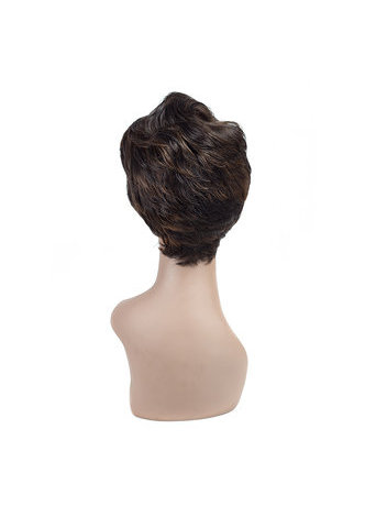  Short Synthetic Hair Wigs 1.5-4.5inch Japanese Kanekalon Fiber Wigs for Black Women 1pc Can Be Customized