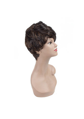  Short Synthetic Hair Wigs 1.5-4.5inch Japanese Kanekalon Fiber Wigs for Black Women 1pc Can Be Customized