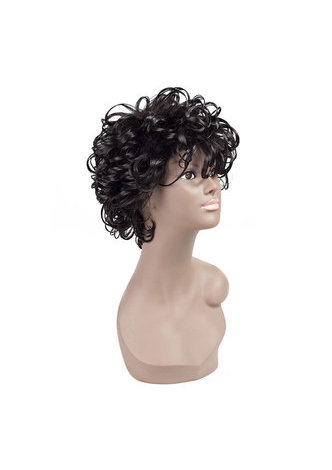  Synthetic Wigs For Black Women Heat resistant Fibre Hair 2#,1b#,p4/30# Hair Wigs 3.5-5