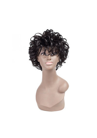  Synthetic Wigs For Black Women Heat resistant Fibre Hair 2#,1b#,p4/30# Hair Wigs 3.5-5