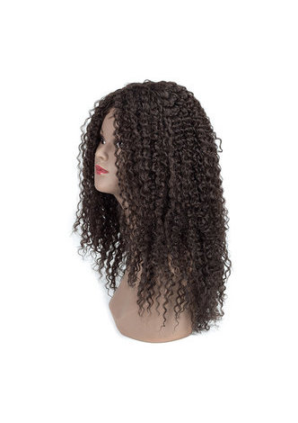  Womens' Synthetic Medium Long Curly Wigs 1Pc Kanekalon Wigs 193g Heat Resistant 4# Peluca Can Be Customized