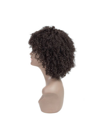 HairYouGo Curly Synthetic Wig 4# 5Inch Kanekalon Short Wigs For Black Women 1PC